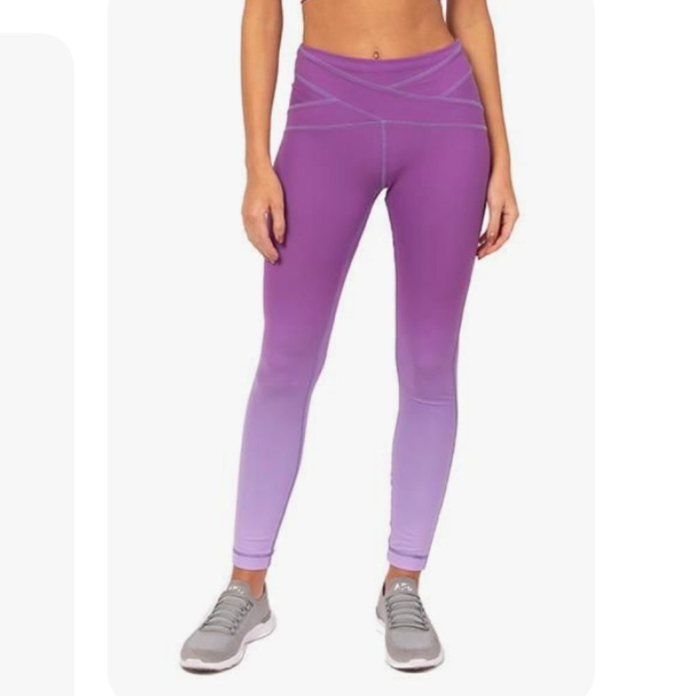 VITA LA x ANNA VICTORIA lavender ombré yoga pants